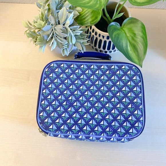 Tory Burch Handbags - 🦋 TORY BURCH X NEIMAN MARCUS X TARGET Blue Kaleidoscope Lunch Box Bag
